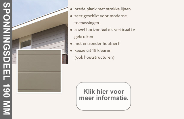 Keralit Sponningdeel 190mm
